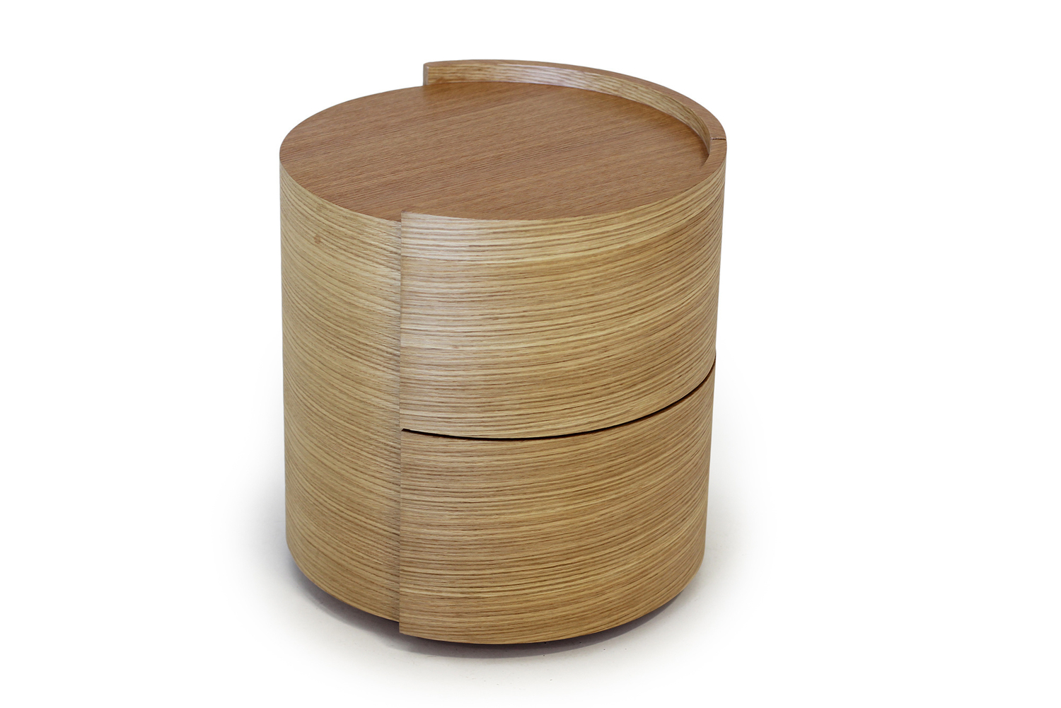 Manhattan Natural Oak Bedside image 1