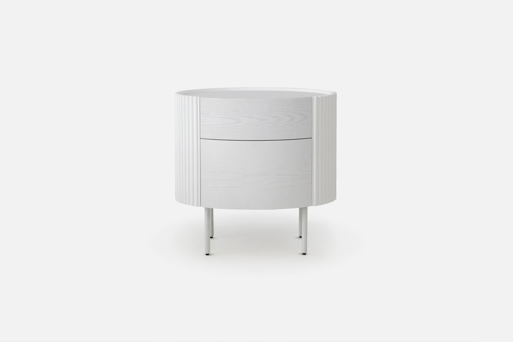 Ondata White Oak Bedside image 1