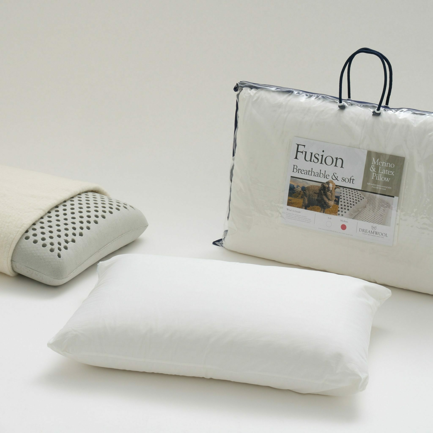 Fusion Pillow- Merino Wool and Latex image 1